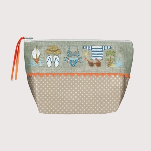 외국 십자수패키지 Bonheur/(Embroidery 프랑스자수) Case Trip to the Sea 파우치-9022
