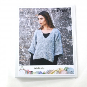 Permin 뜨개실 실제 샘플북(바인더)