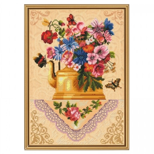 외국 십자수패키지 Nova Sloboda/Breath of Summer-HHD4075(배경프린트원단)