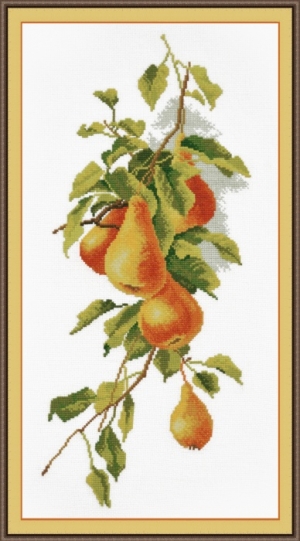 외국 십자수패키지 Oven/Branch of Pears-768