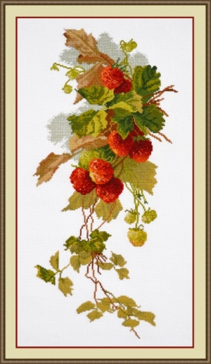 외국 십자수패키지 Oven/Branch of Strawberry-798