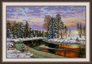 외국 십자수패키지 Oven/On the Sunset-886