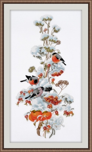 외국 십자수패키지 Oven/Winter Composition-950