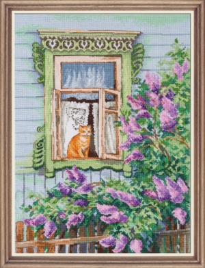 외국 십자수패키지 Oven/Window for Spring-969