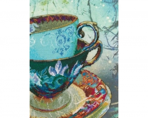 외국 십자수패키지 RTO Antique porcelain-M70021(배경프린트원단)