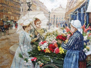 외국 십자수패키지 Panna (Golden Series)/Parisiennes(리본자수포함)-VH-1404