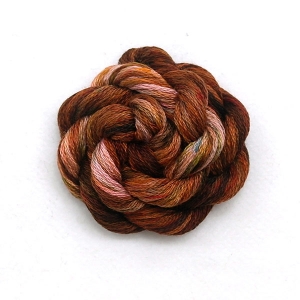 HOTA자수실 Stranded Cotton Hand-dyed 복합사(25번사)/G.BMT6.0129(Friedrich) 10m Spool(스풀)