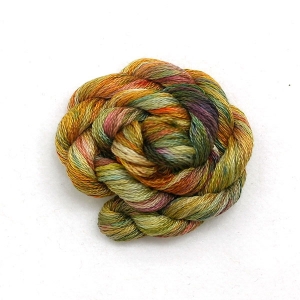 HOTA자수실 Stranded Cotton Hand-dyed 복합사(25번사)/G.BMT6.0128(Marc) 10m Spool(스풀)