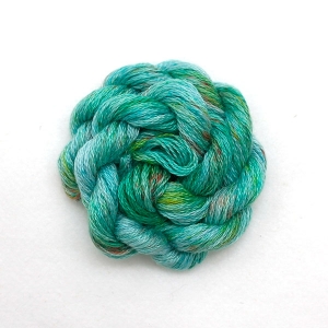 HOTA자수실 Stranded Cotton Hand-dyed 복합사(25번사)/G.BMT6.0115(GrandmaMoses) 10m Spool(스풀)