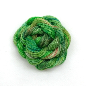 HOTA자수실 Stranded Cotton Hand-dyed 복합사(25번사)/G.BMT6.0108(Rousseau) 10m Spool(스풀)