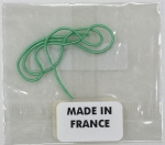 Kreinik Real Metal Threads/ #7 Bullion Matte (Rough Purl) - Green 10.25"/ RM-BU-7008-MATQ