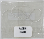 Kreinik Real Metal Threads/ Faconnee #7 Brilliant Crimped Purl Silver 8"/ RM-FA-7001-BRLQ