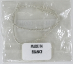 Kreinik Real Metal Threads/ Frieze/Bullion Combination Silver 9.75"/ RM-FB-0001Q