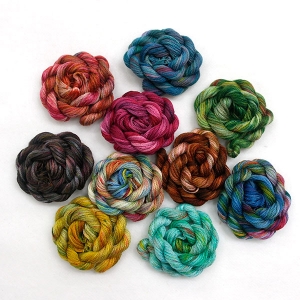 (30색중 10색세트)HOTA자수실 Stranded Cotton Hand-dyed 복합사(25번사)/G.BMT6/21005