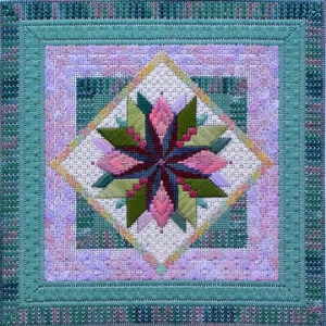 프랑스자수책/Moutain Laurel(바스켓위브, 컨티넨탈스티치)-8189(Chart pack)