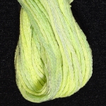 자수실 Valdani(발다니) Hand-Dyed Variegated Cotton Floss / O543 - Lime Sherbet