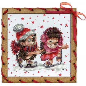 외국 십자수패키지 Nova Sloboda/(Post Card)Do not be afraid, Im with you!-ОР7542(배경프린트원단)