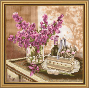 외국 십자수패키지 Nova Sloboda/The June morning-CP3197(배경프린트원단)