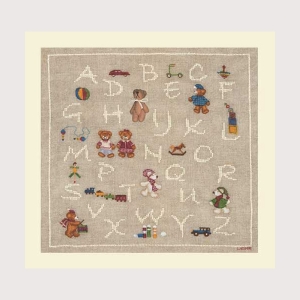 외국 십자수패키지 Bonheur/Teddy and toys Sample-1876
