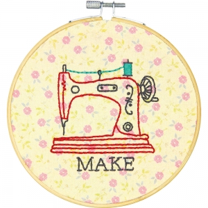 Dimensions 프랑스자수패키지/ 후프 Make-72-74690