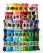 DMC실 ART 117 25번 일반면사 (Best 100색 세트)&infin;