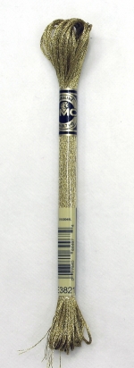 DMC자수실 라이트이펙트 금사 E3821(5282) Light Gold