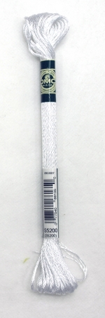 DMC자수실 레이온사 White 35200(S5200)