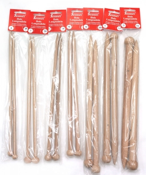 (옵션선택)Susanne 비치우드 막힘대바늘 35Cm Knitting Needles Beech(2개세트)