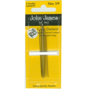 존제임스 Long Darners(불리언바늘) 3/9호(6개세트)-JJ16539
