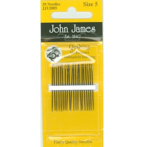 존제임스 퀼트바늘, 퀼팅바늘 5호(20개세트)-JJ12005