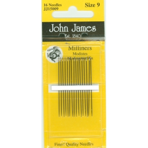 존제임스 Milliners(밀리너, 불리언바늘) 9호(16개세트)-JJ15009