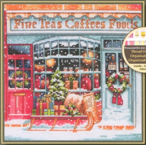 외국 십자수패키지 Dimensions Gold 쁘띠/ COFFEE SHOPPE-70-08973