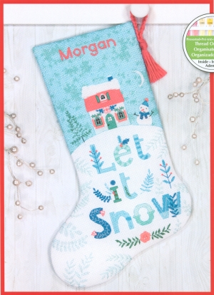 외국 십자수패키지 Dimensions/ 양말 Holiday Home Stocking-70-08975