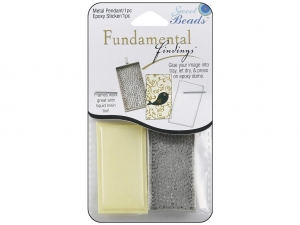 Sweet Beads/Metal Pendant Rectangle 26x50mm Antique Silver(직사각펜던트)-Swe0958