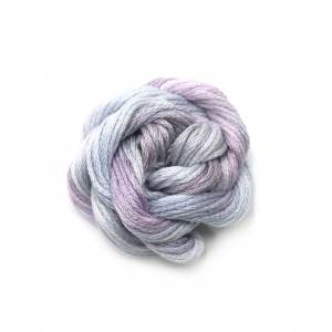 HOTA자수실 Stranded Cotton Hand-dyed 복합사(25번사) Pastel/G.BMT6.P010(Syringa) 10m Spool(스풀)