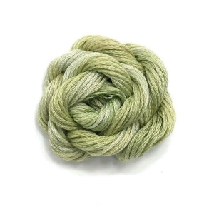 HOTA자수실 Stranded Cotton Hand-dyed 복합사(25번사) Pastel/G.BMT6.P004(Pomelo) 10m Spool(스풀)