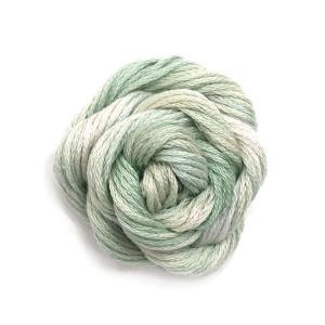 HOTA자수실 Stranded Cotton Hand-dyed 복합사(25번사) Pastel/G.BMT6.P003(Riesling) 10m Spool(스풀)