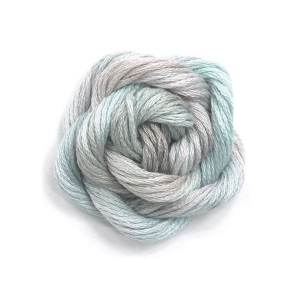 HOTA자수실 Stranded Cotton Hand-dyed 복합사(25번사) Pastel/G.BMT6.P001(Island) 10m Spool(스풀)