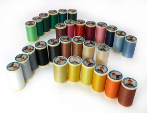 (Total 30색 세트) 뚤르몽드 Sajou 사쥬 아플리케 면사 스풀(Waxed Cotton) 120번사/V03-77-0006