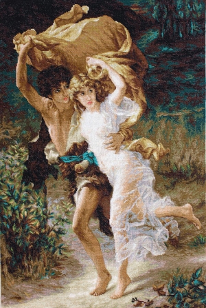 외국 십자수패키지 Luca-s/ The Storm-B551