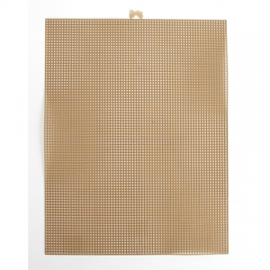 자수용 플라스틱원단( 7카운트,Gold Metallic) 26.5X34Cm/33900-33