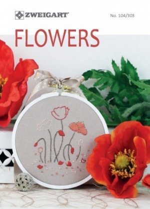 Zweigart 자수책/Flowers(프랑스자수)-NO.303