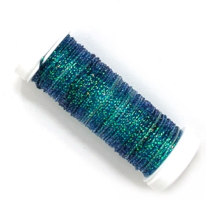 HOTA자수실 Metallics #8 Hand-dyed 복합사/B.MTR08.0123(Wilhelmina) 10m Spool(스풀)