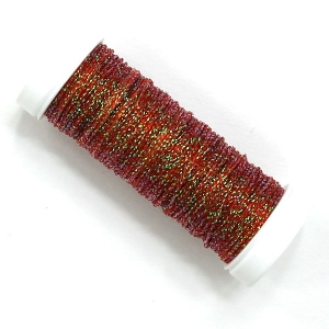 HOTA자수실 Metallics #8 Hand-dyed 복합사/B.MTR08.0118(MaryC) 10m Spool(스풀)