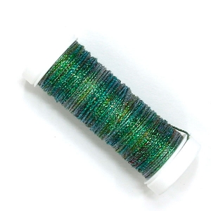 HOTA자수실 Metallics #8 Hand-dyed 복합사/B.MTR08.0115(GrandmaMoses) 10m Spool(스풀)