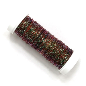 HOTA자수실 Metallics #8 Hand-dyed 복합사/B.MTR08.0112(Georgia) 10m Spool(스풀)