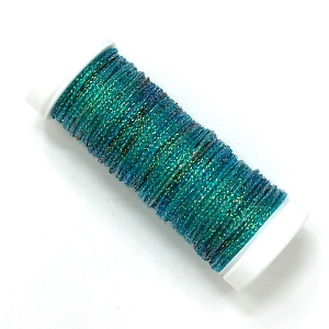 HOTA자수실 Metallics #8 Hand-dyed 복합사/B.MTR08.0109(Picasso) 10m Spool(스풀)