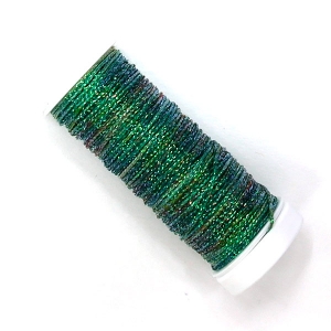 HOTA자수실 Metallics #8 Hand-dyed 복합사/B.MTR08.0105(Gauguin) 10m Spool(스풀)