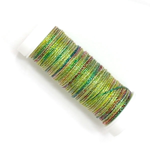 HOTA자수실 Metallics #8 Hand-dyed 복합사/B.MTR08.0101(Macke) 10m Spool(스풀)