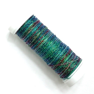 HOTA자수실 Metallics #8 Hand-dyed 복합사/B.MTR08.0110(Chagall) 10m Spool(스풀)